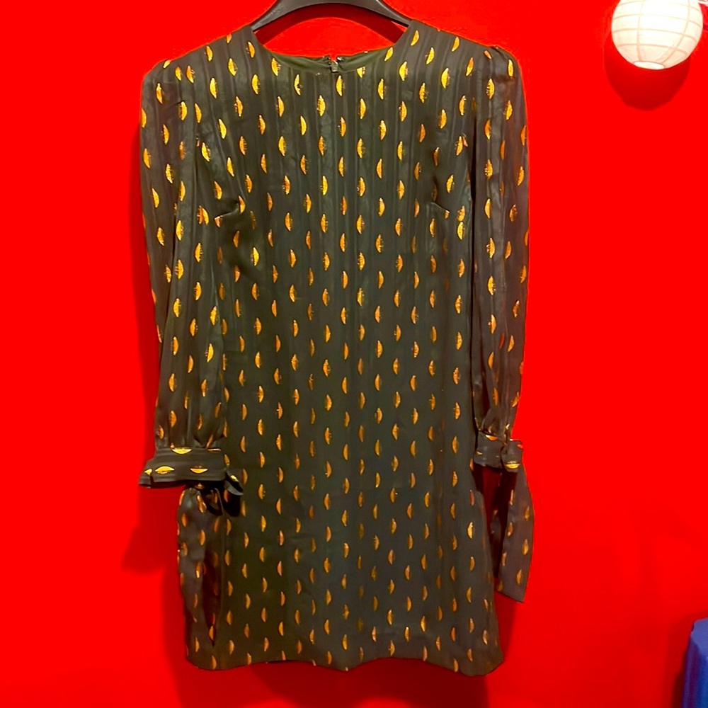 Banana republic, long sleeve zip up dress